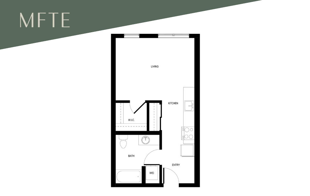 Studio A2 - MFTE 70% - Affordable